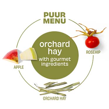 PUUR Obstgarten-Heu Früchte - Detail 1