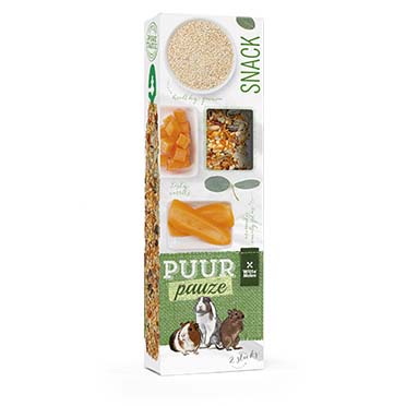 PUUR Pauze Sticks carotte & quinoa - Verpakkingsbeeld