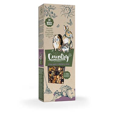 Country Knabbersticks Apfel & Holunderbeere - Verpakkingsbeeld