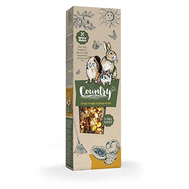 Country sticks à ronger orange & papaye - Verpakkingsbeeld