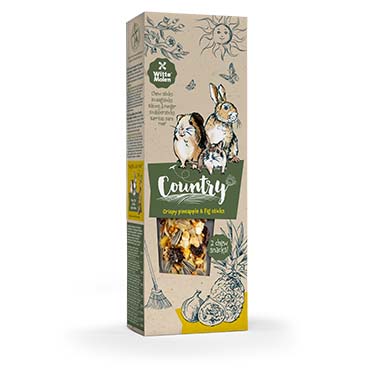 Country knaagsticks ananas & vijg - Verpakkingsbeeld