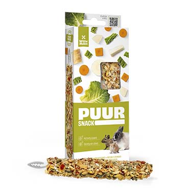 PUUR Knaagsticks pastinaaK & Kool - Verpakkingsbeeld
