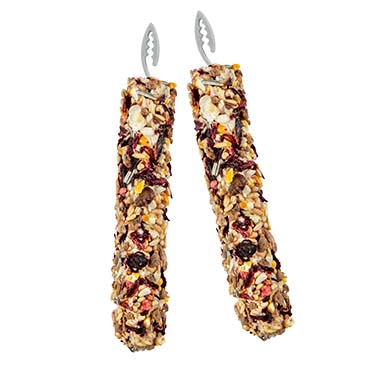 PUUR Knaagsticks hazelnoot & hibiscus - Foodshot