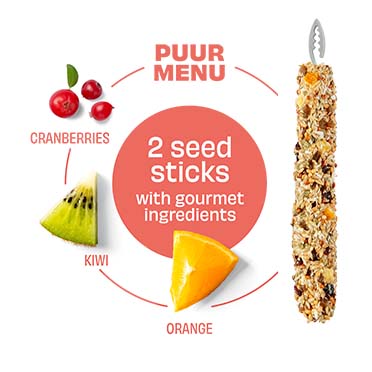 PUUR Sticks kanarie veenbes & kiwi - Detail 1