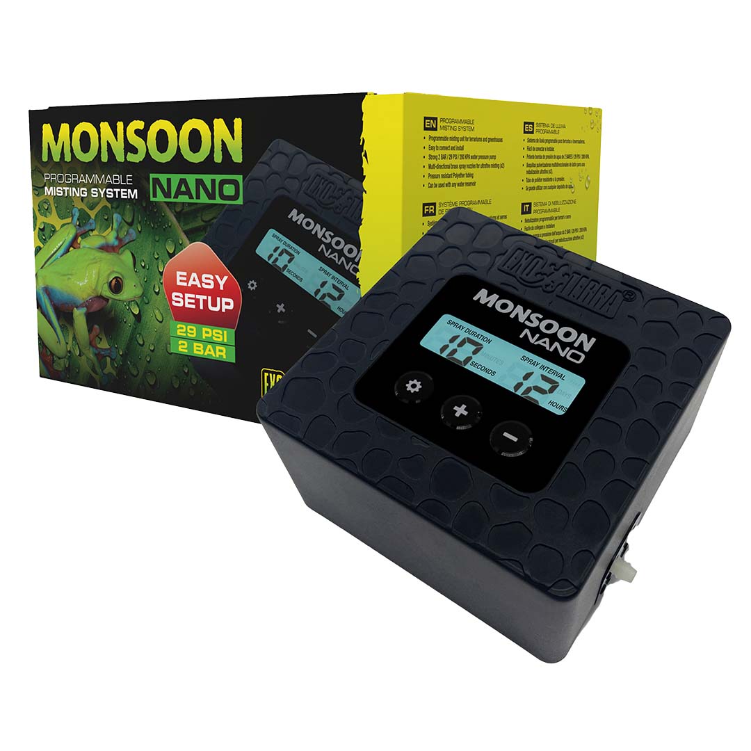 EX Monsoon NANO progammeerbaar nevelstysteem Zwart - Product shot