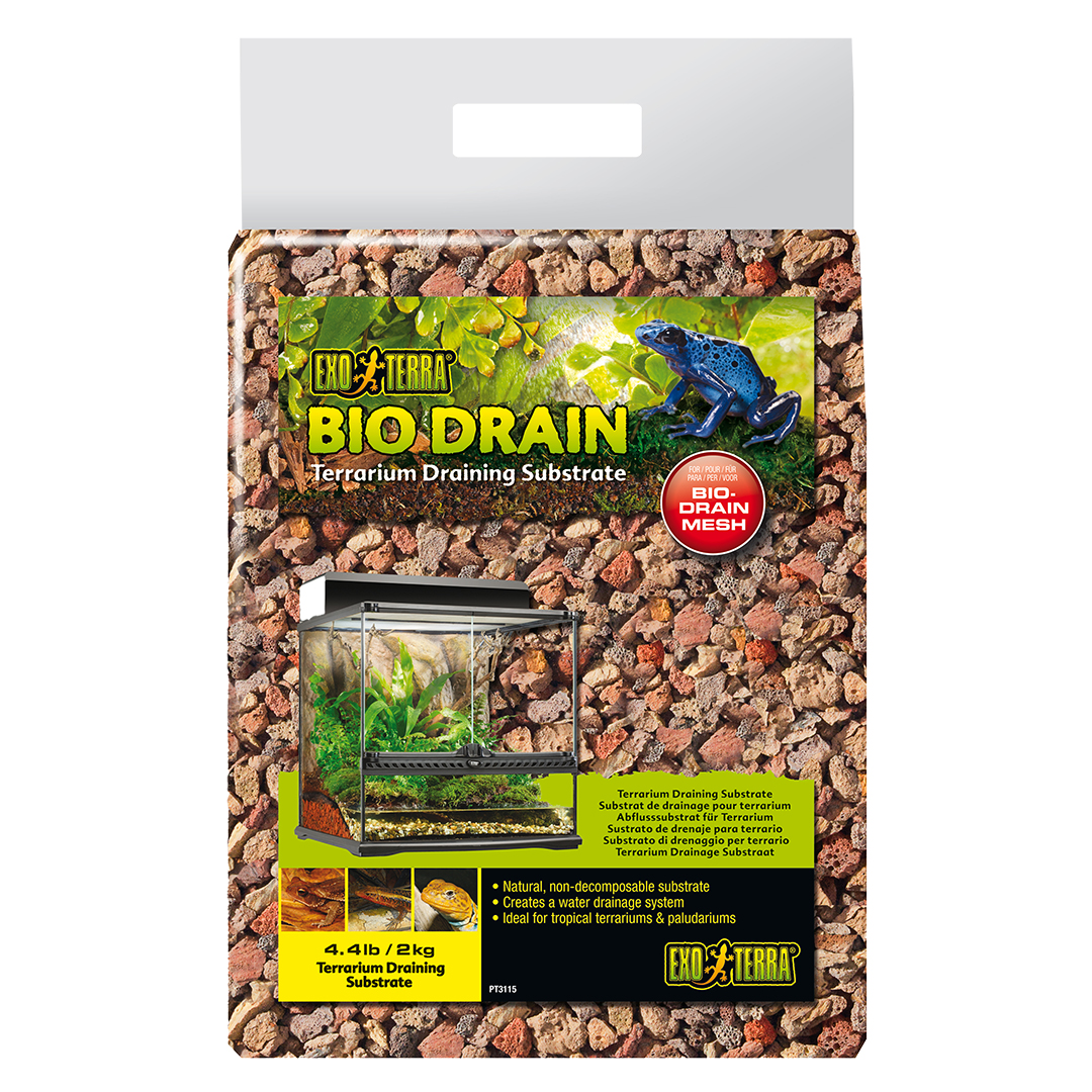 Ex bio drain substrat drainant terrarium - Product shot
