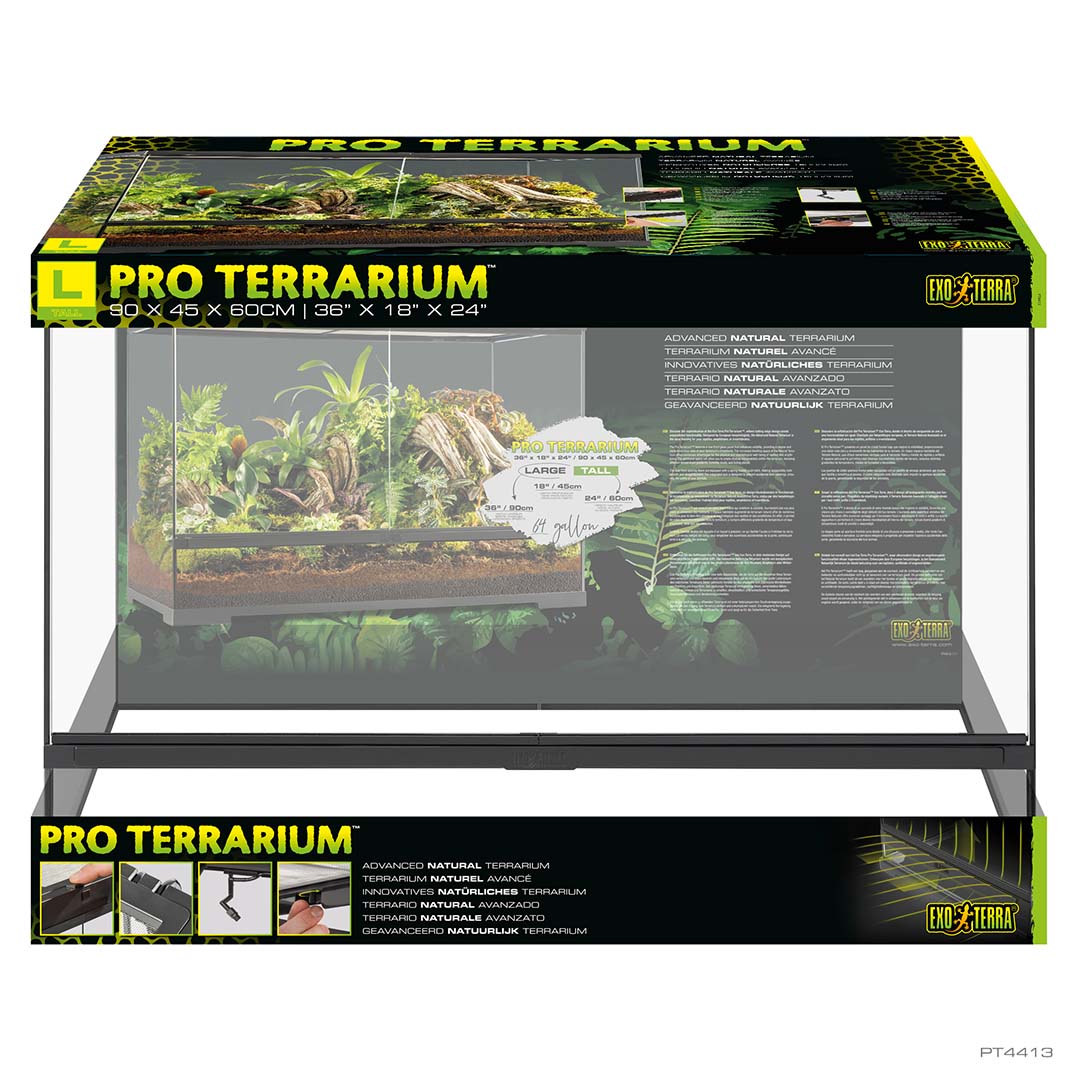 EX Pro terrarium Zwart - Verpakkingsbeeld