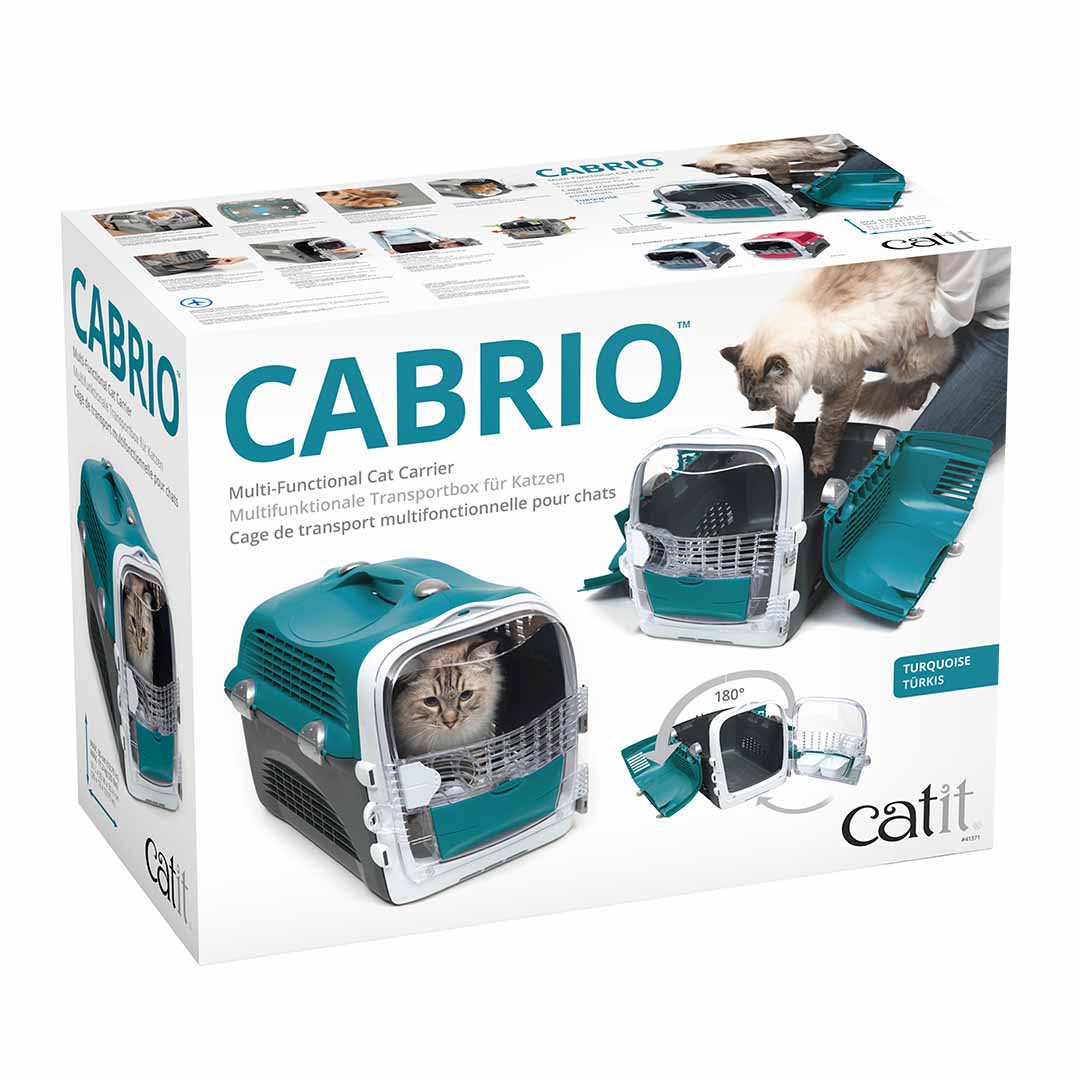 Ca cabrio transportbox turquoise - Verpakkingsbeeld