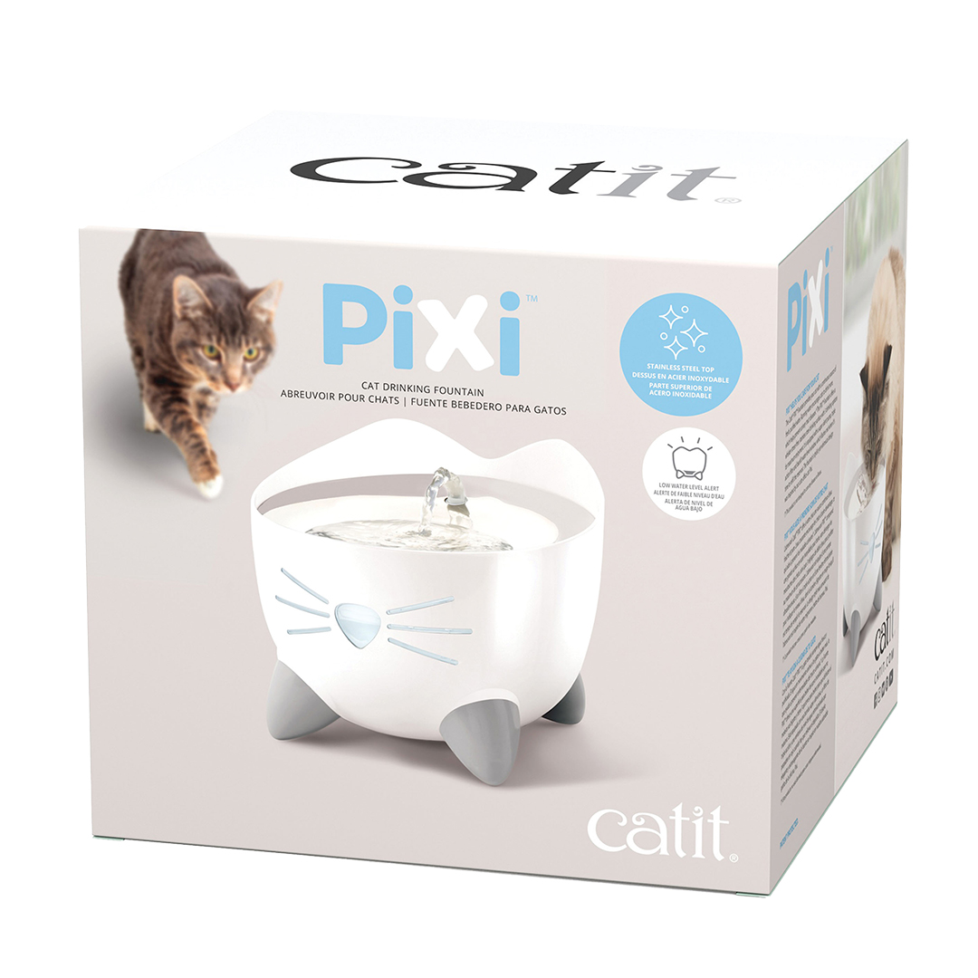 Ca pixi fountain 2l stainless steel top weiss - Product shot