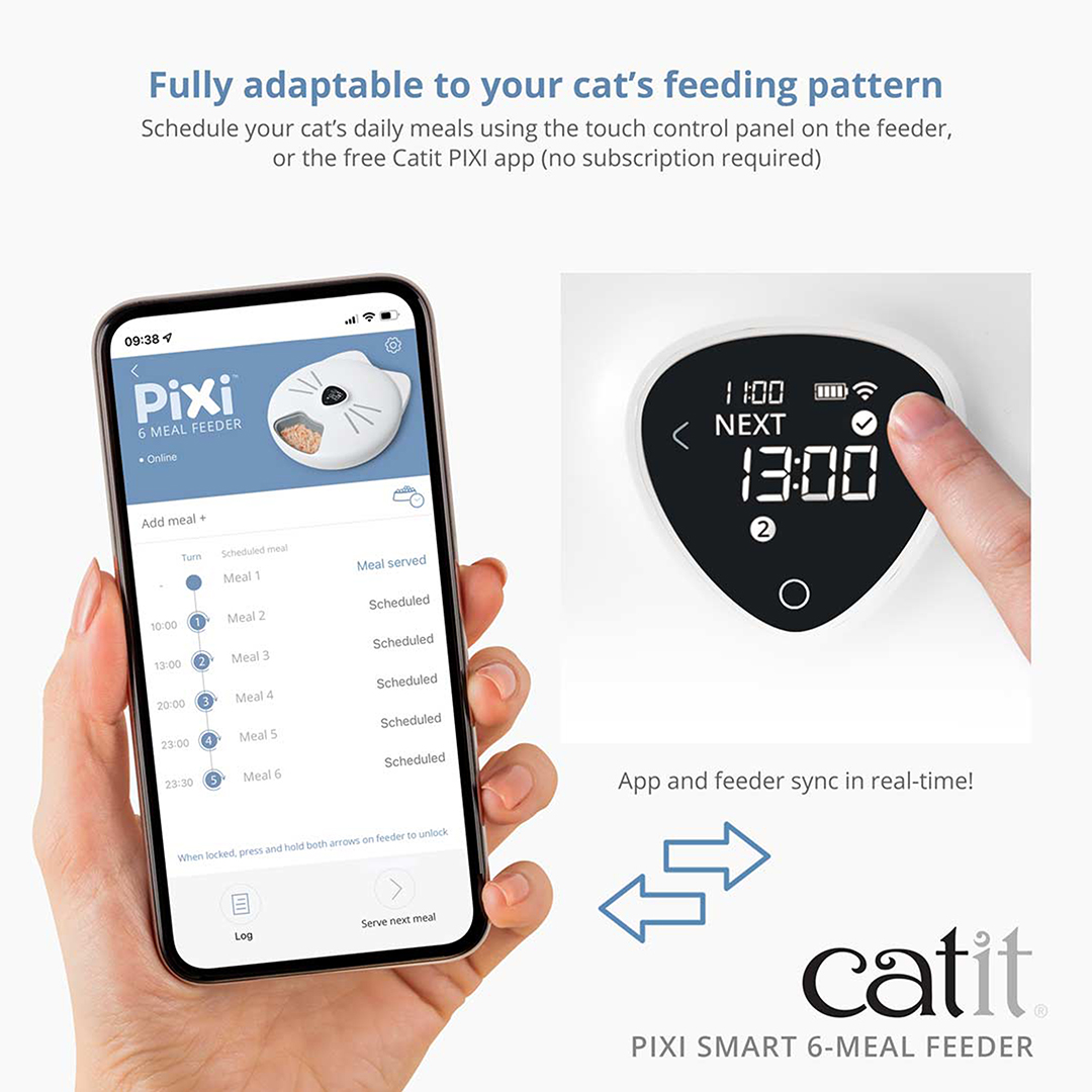 Ca pixi smart 6-meal feeder weiss - Detail 1