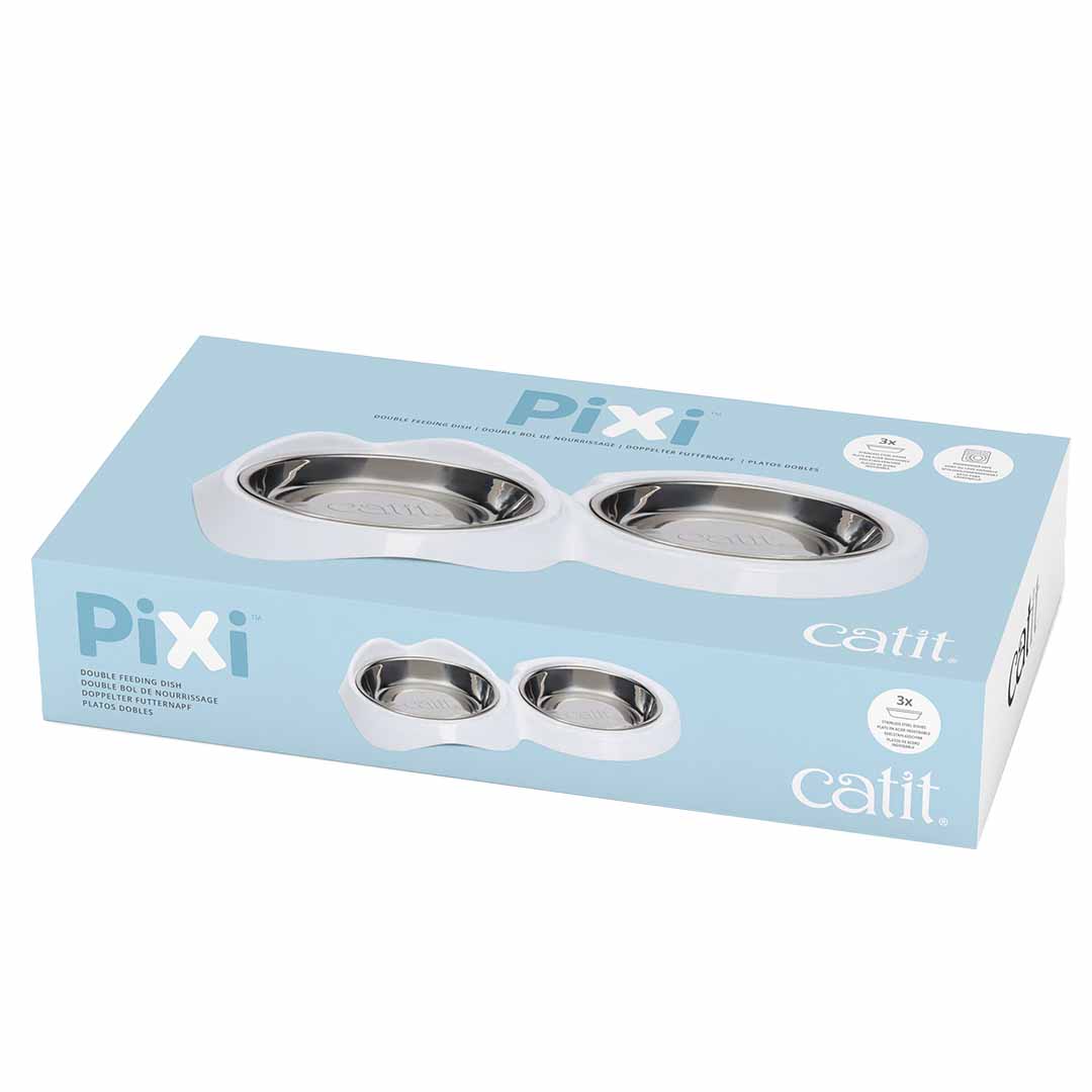 Ca pixi double dish weiss - Verpakkingsbeeld