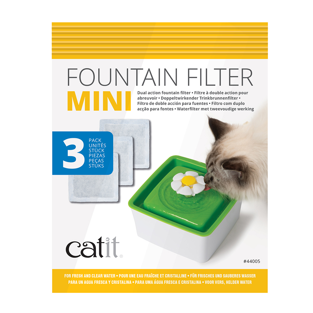 Ca 2.0 fountain filter mini 3pcs - Verpakkingsbeeld