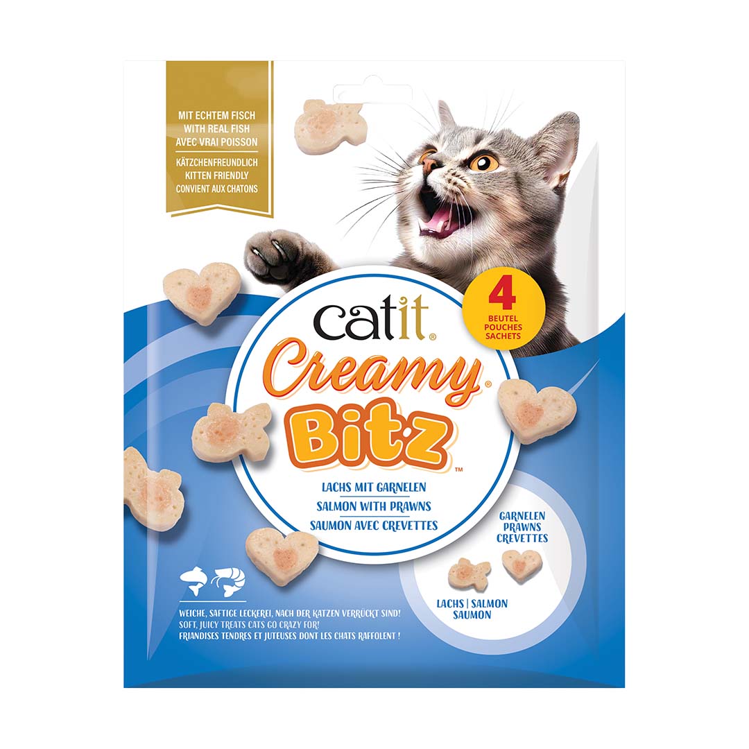 CA Creamy Bitz Zalm&Garnalen - Product shot