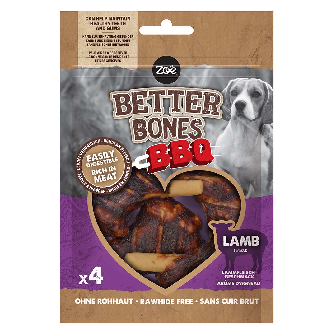 Zoë Better Bones BBQ Kotelett Lammgeschmack - Product shot