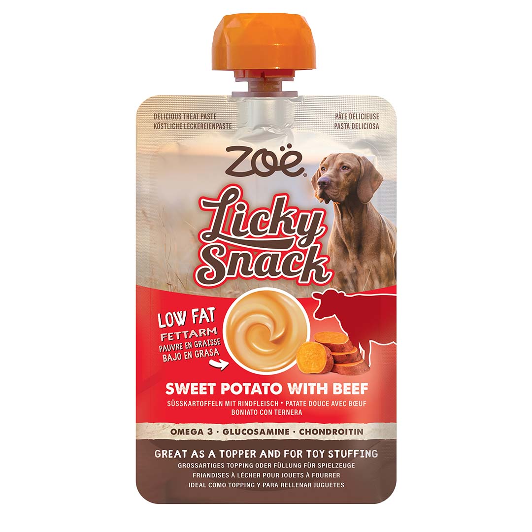 Zoë Licky Snack Süßkartoffel mit Rindfleisch - Product shot