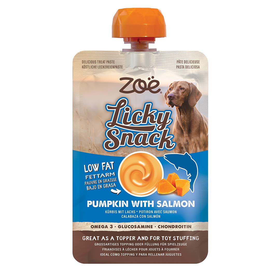 Zoë Licky Snack Pompoen met Zalm - Product shot