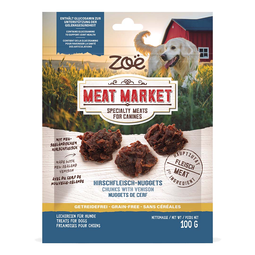 Zoë Meat Market Chunks with Venison - Product shot