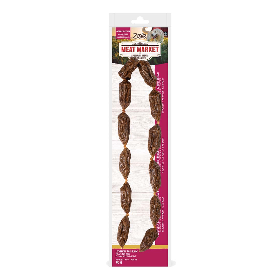Zoë Meat Market Sausages Chicken & Beef Recipe - Product shot