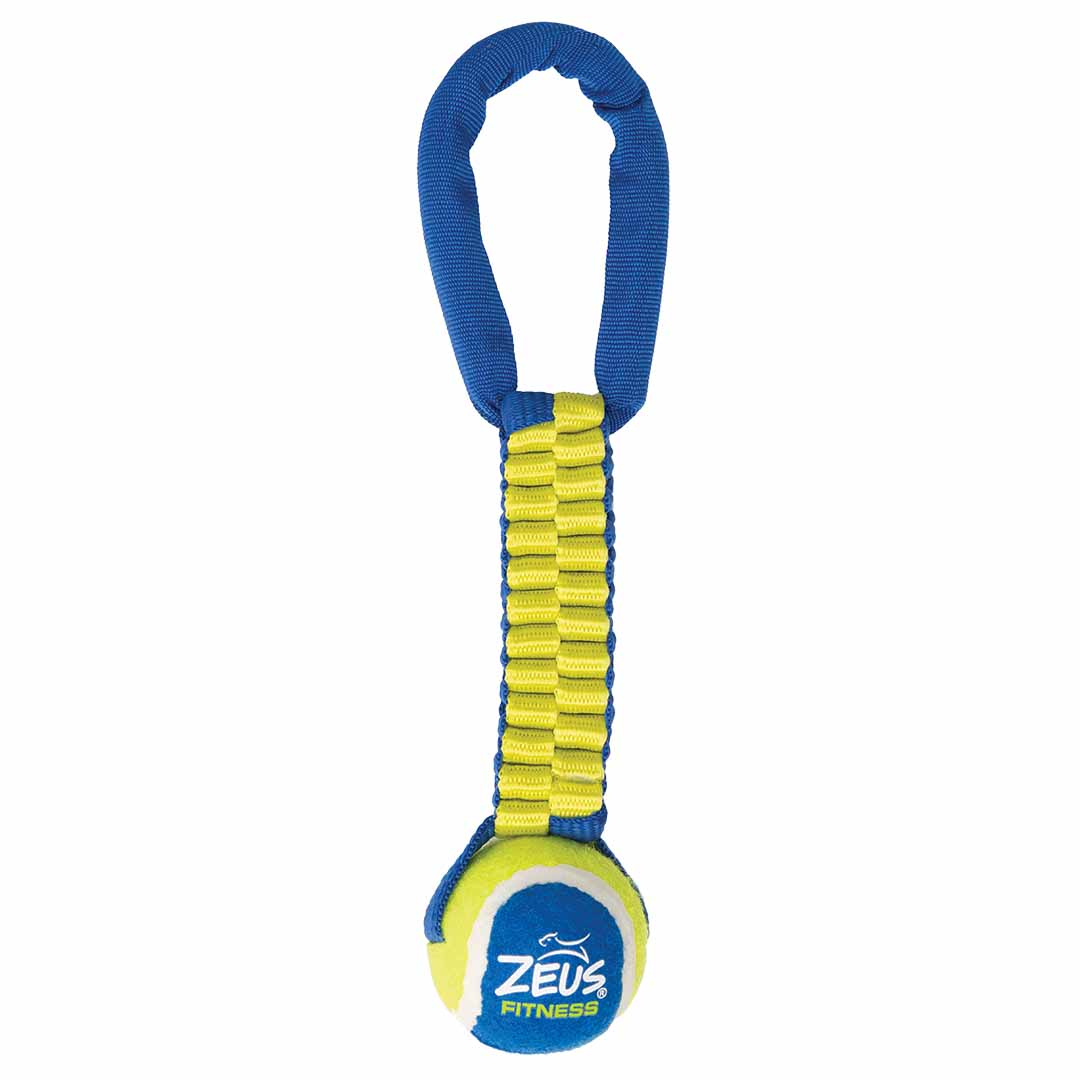 Zs fitness t-ball twist tug w. ball blau/gelb - Product shot