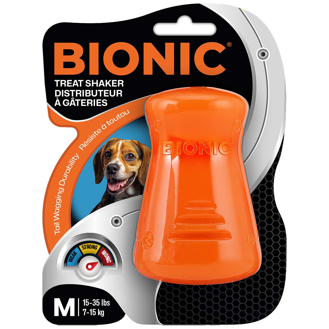 BIONIC voederspeeltje Treat Shaker Oranje - Verpakkingsbeeld