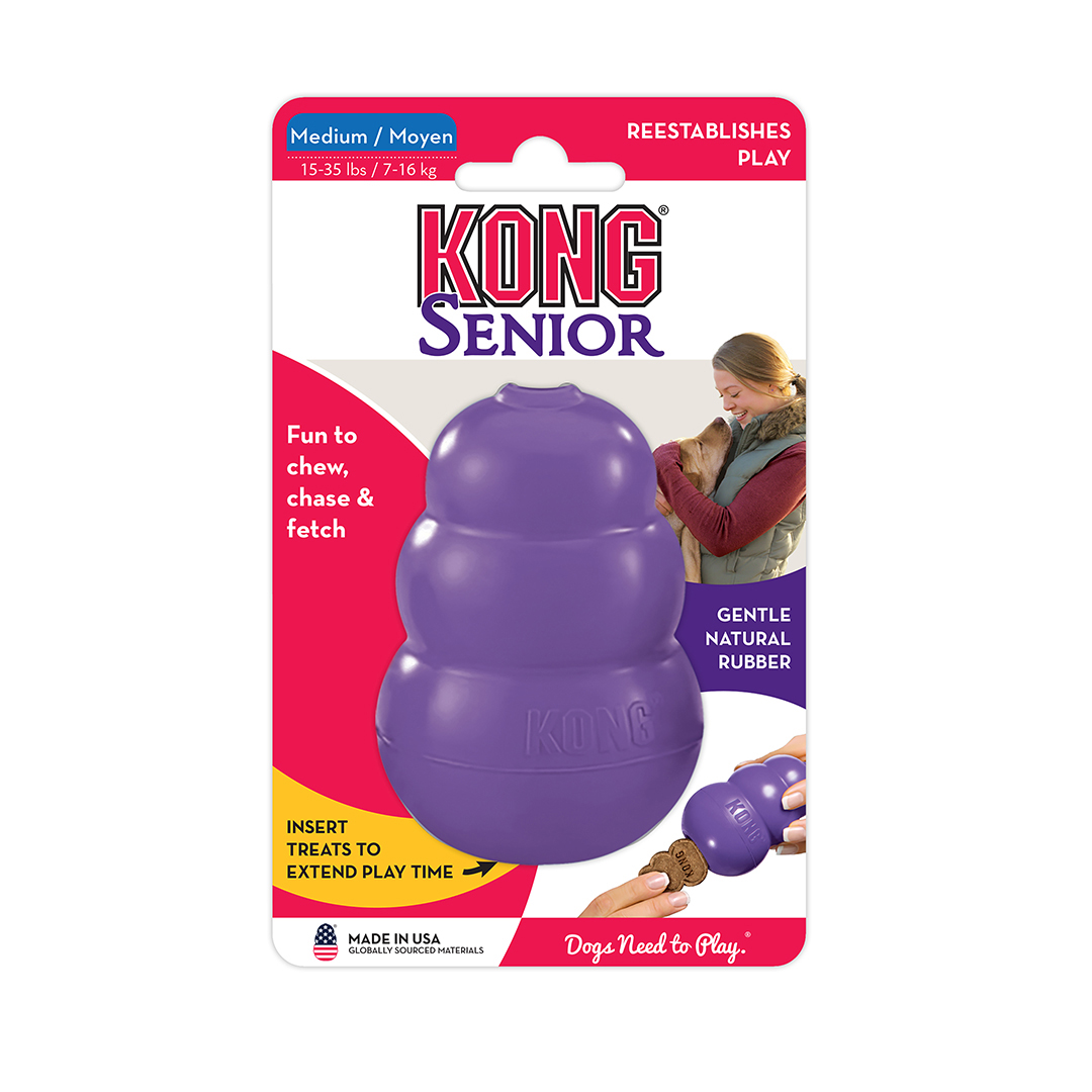 Kong senior paars - Verpakkingsbeeld
