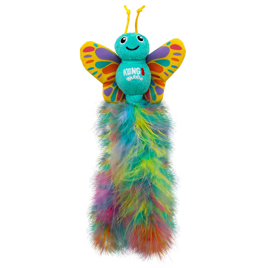 KONG Cat Wubba Butterfly Mehrfarbig - Product shot