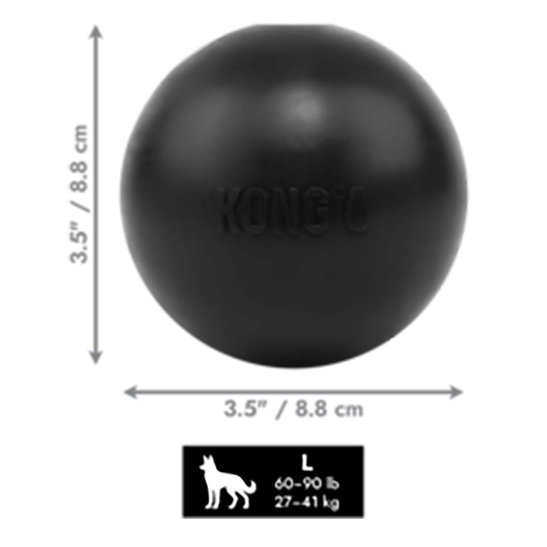 KONG ball extreme Zwart - Sceneshot 2