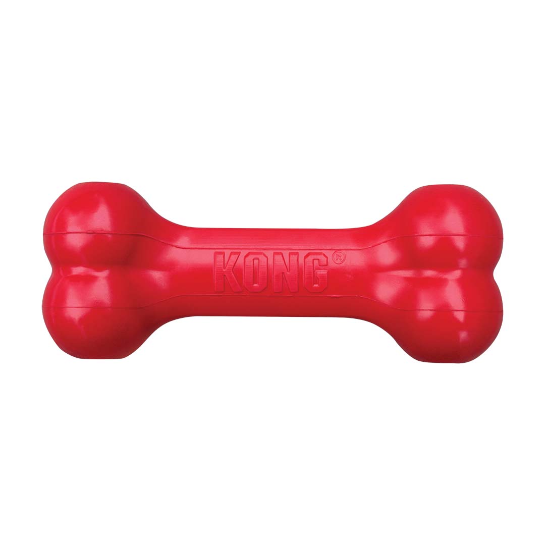 KONG Goodie Bone Holiday Red - Product shot