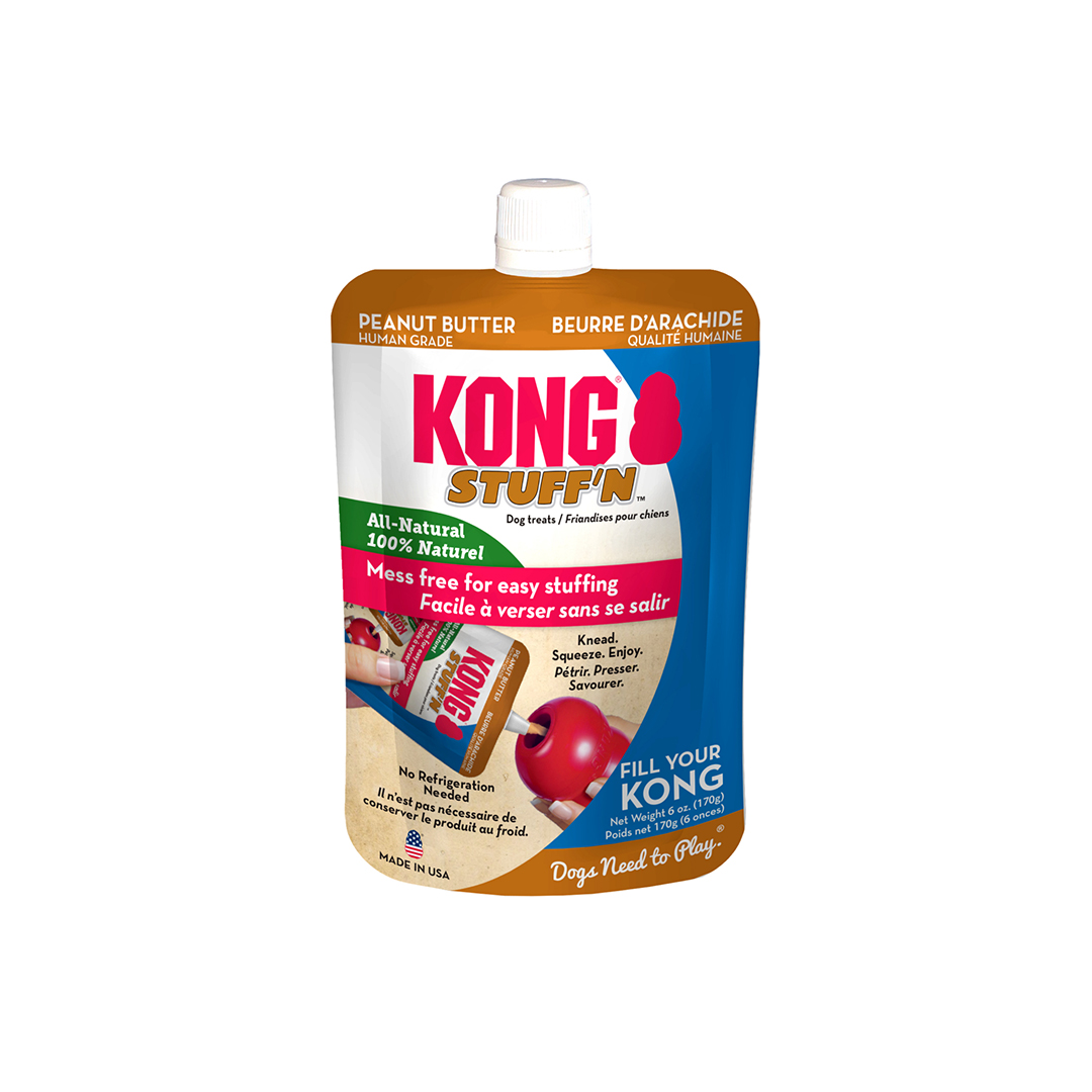 Kong stuff`n all natural peanut butter - Product shot