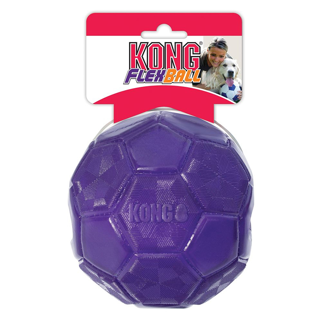 Kong flexball mauve - Verpakkingsbeeld