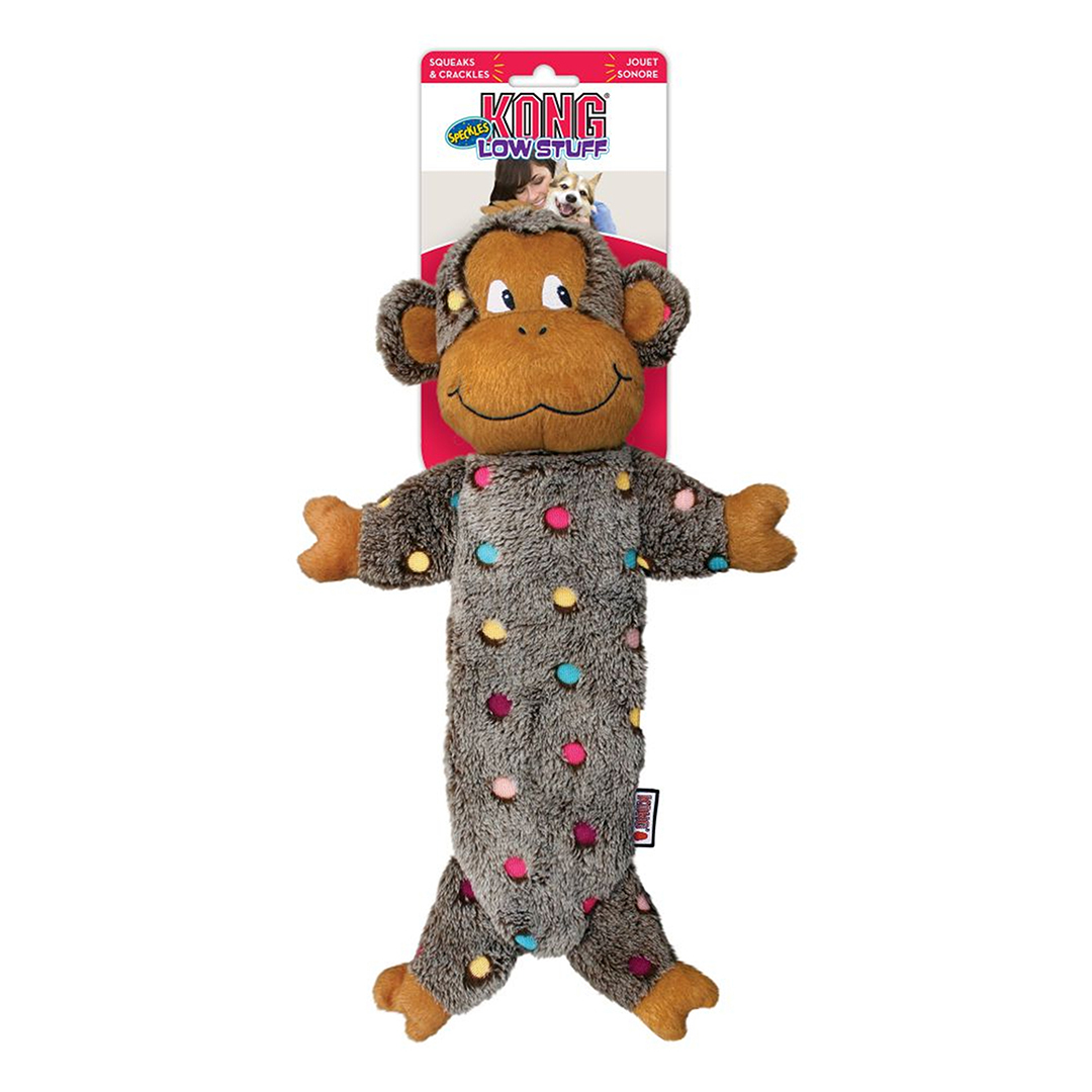 KONG LOW STUFF SPECKLES MONKEY Grau - Product shot