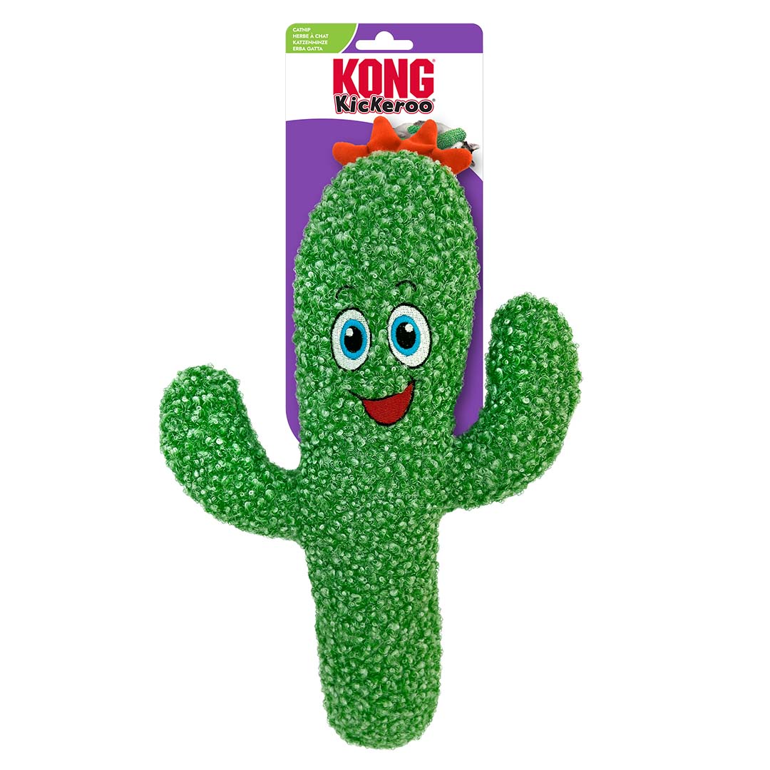 KONG Cat Kickeroo Cactus Groen - Verpakkingsbeeld