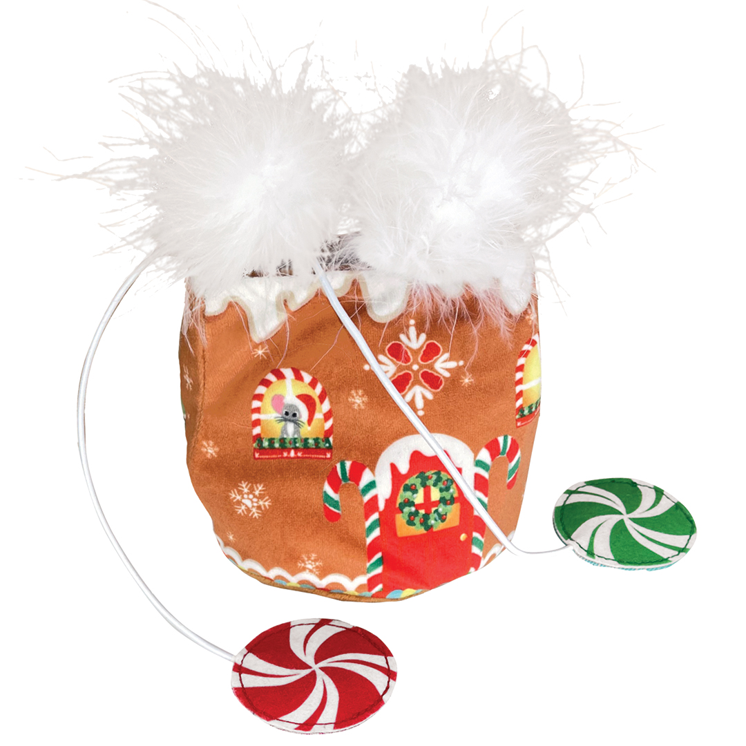 KONG Holiday Puzzlements Hideaway Gingerbread meerkleurig - Product shot