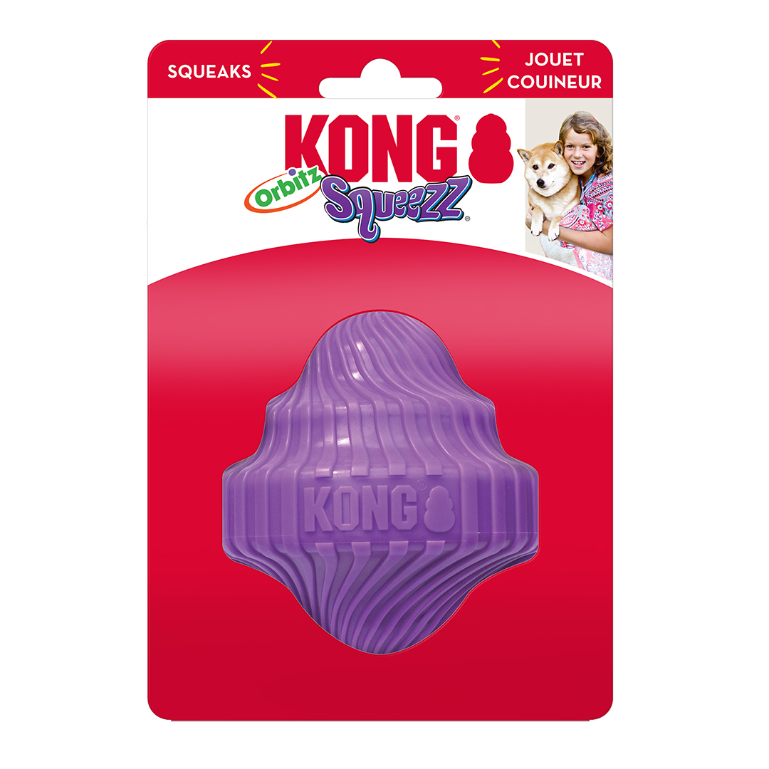 Kong squeezz orbitz spin top mixed colors - Product shot