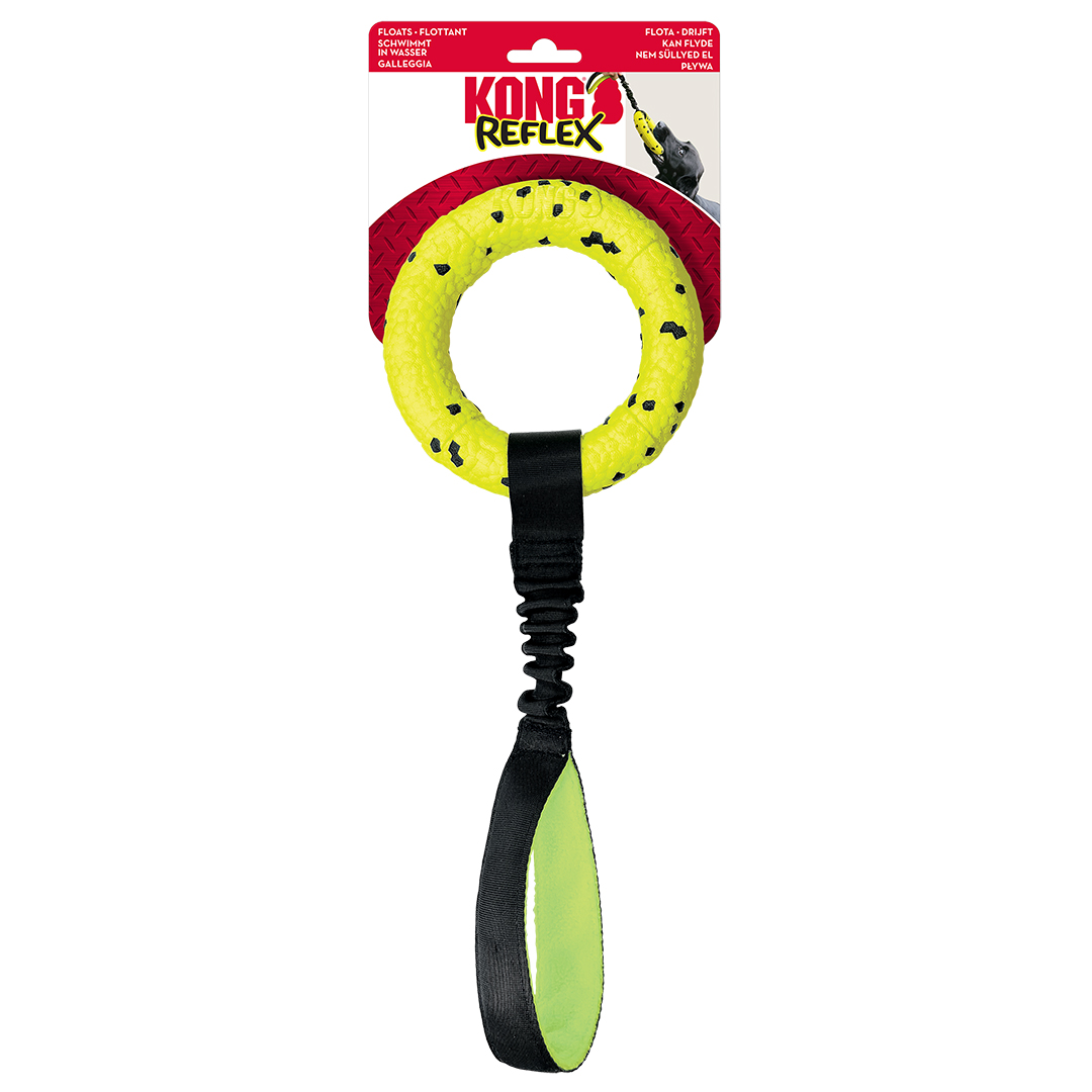 Kong reflex tug yellow - Product shot