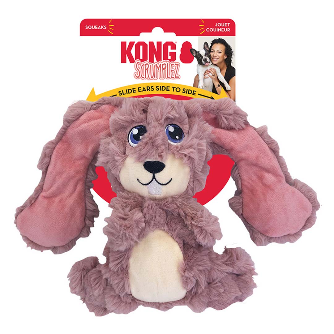 KONG Scrumplez Bunny Roze - Verpakkingsbeeld