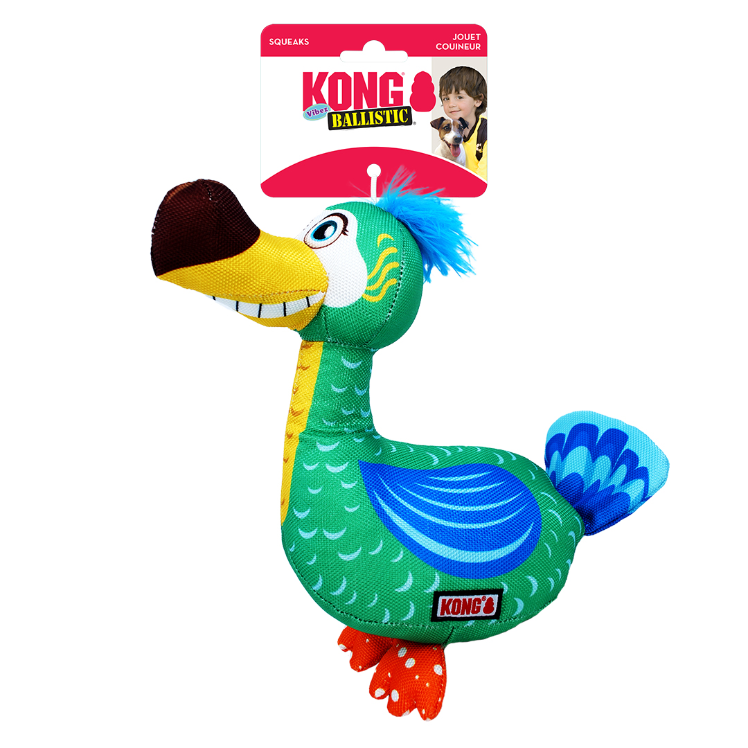 Kong ballistic vibez birds mixed colors - Product shot
