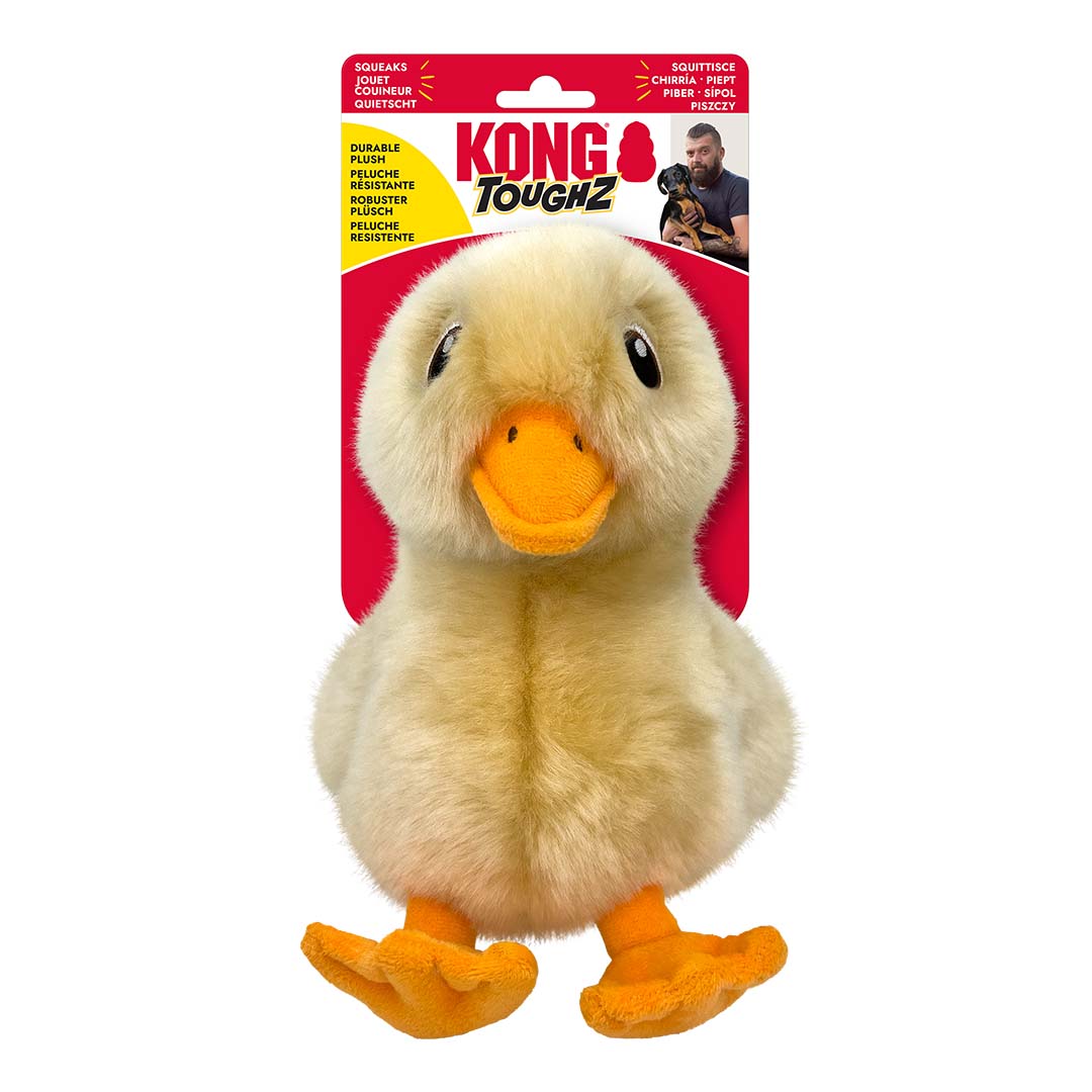 KONG Toughz Duck Yellow - Verpakkingsbeeld