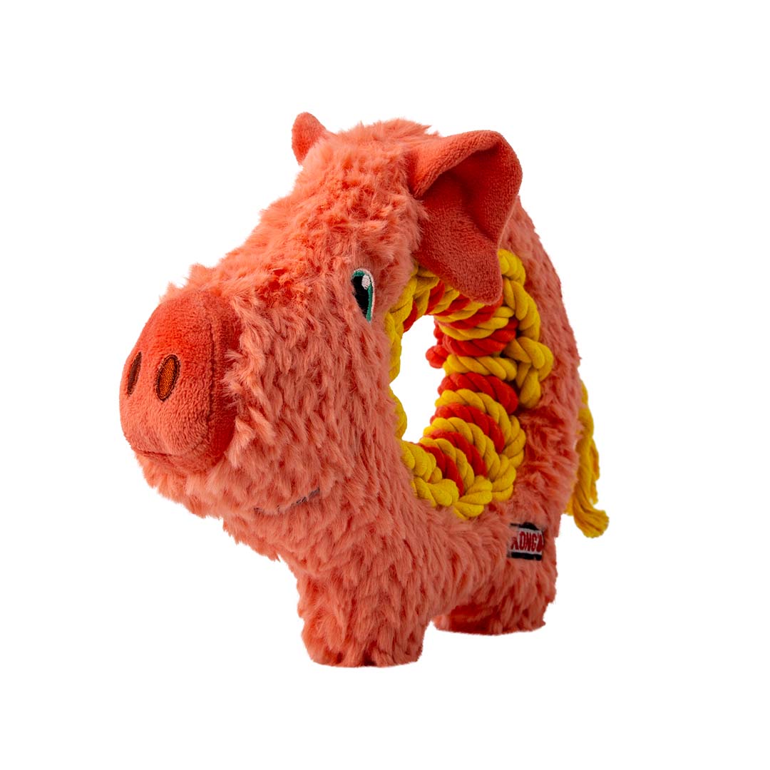 KONG Ringaroos Pig Multicolor - Detail 1