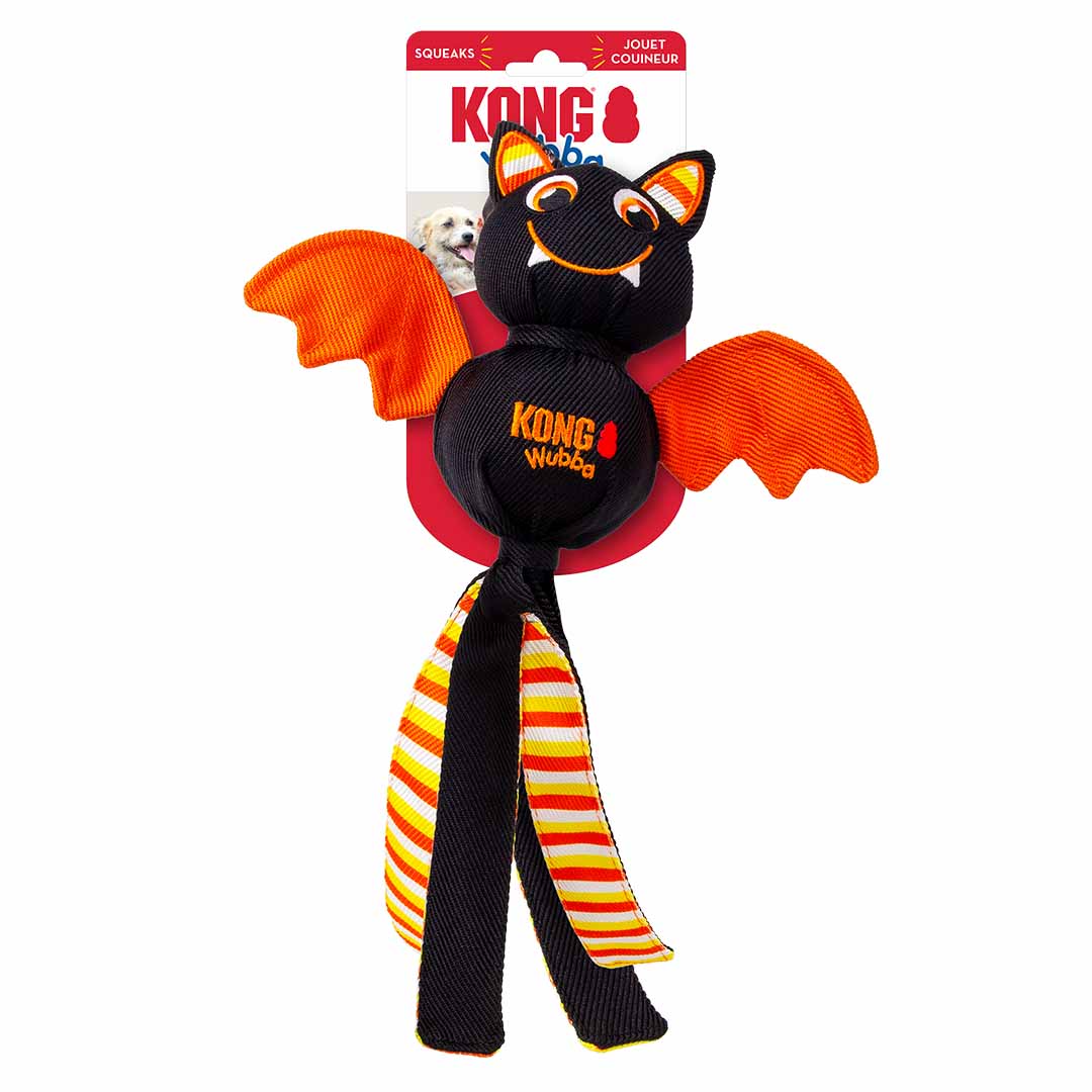 Kong Halloween Wubba Ballistic Bat Mehrfarbig - Product shot