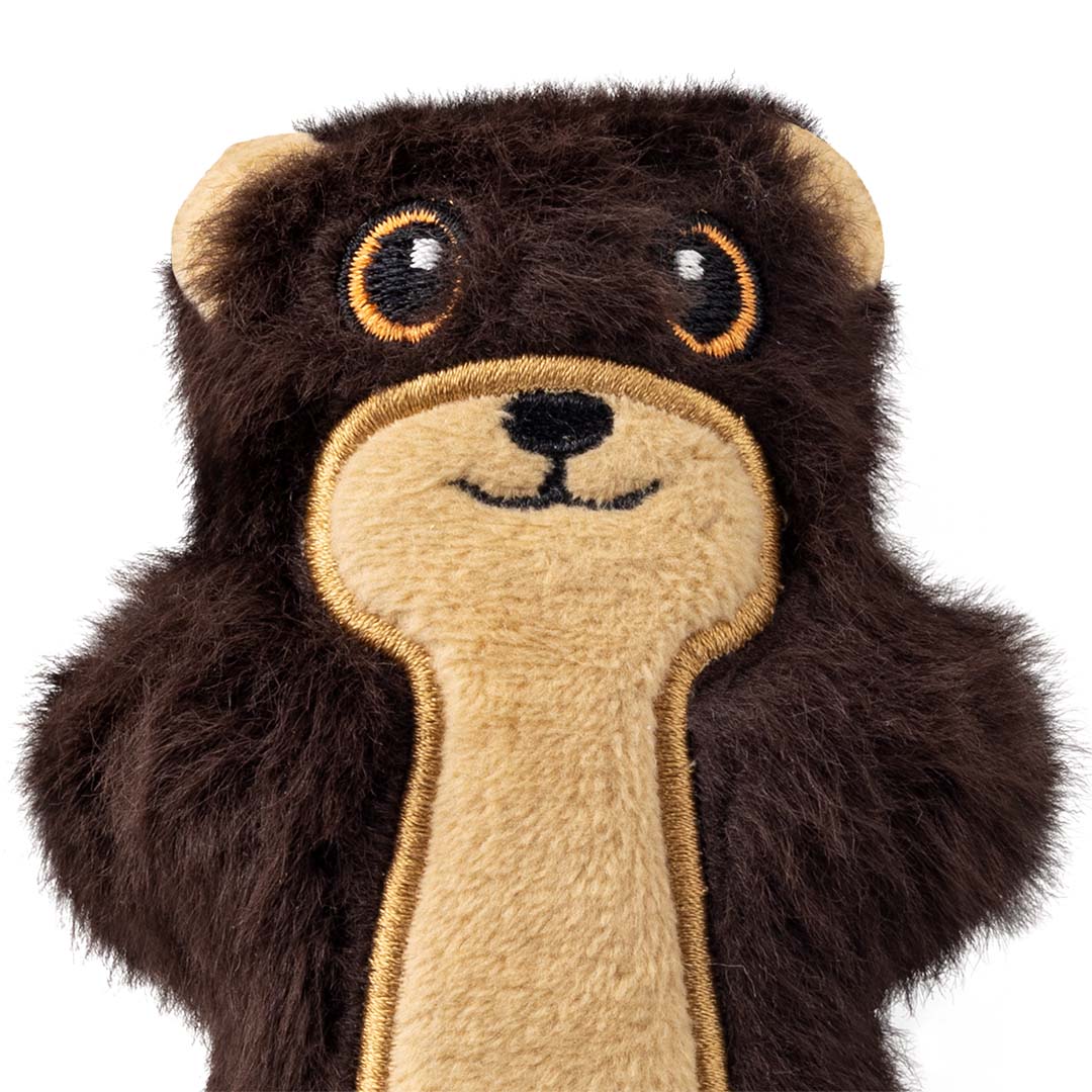 KONG Snuzzles Mini Otter Zwart/beige - Detail 1