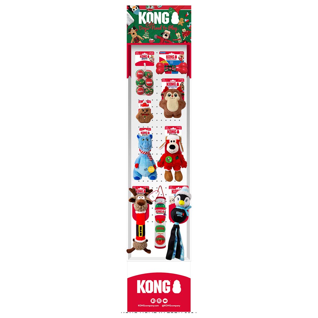 KONG Holiday FSDU - DOG Couleurs mélangées - Product shot
