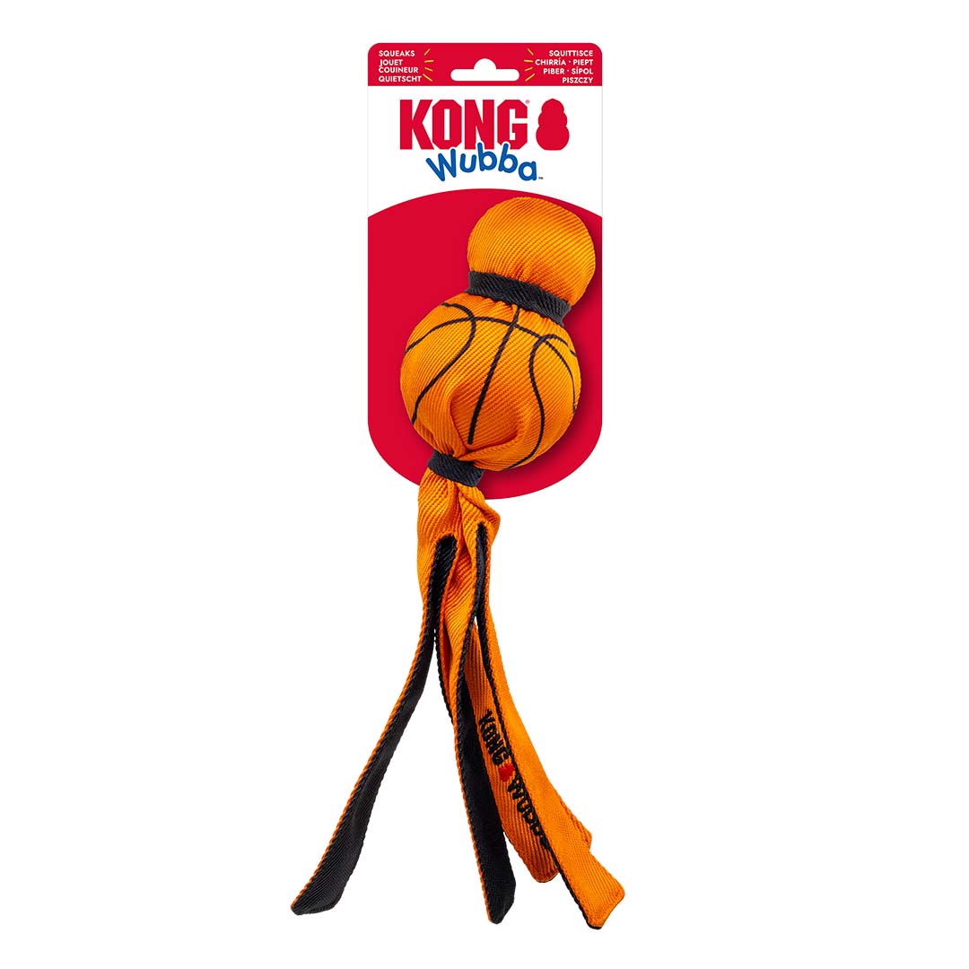 KONG Wubba Sport Basketball Naranja/negro - Verpakkingsbeeld