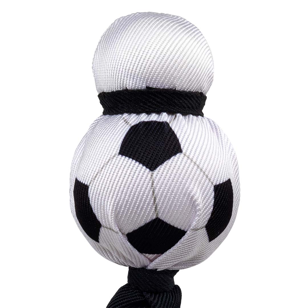 KONG Wubba Sport Football Wit/zwart - Detail 1