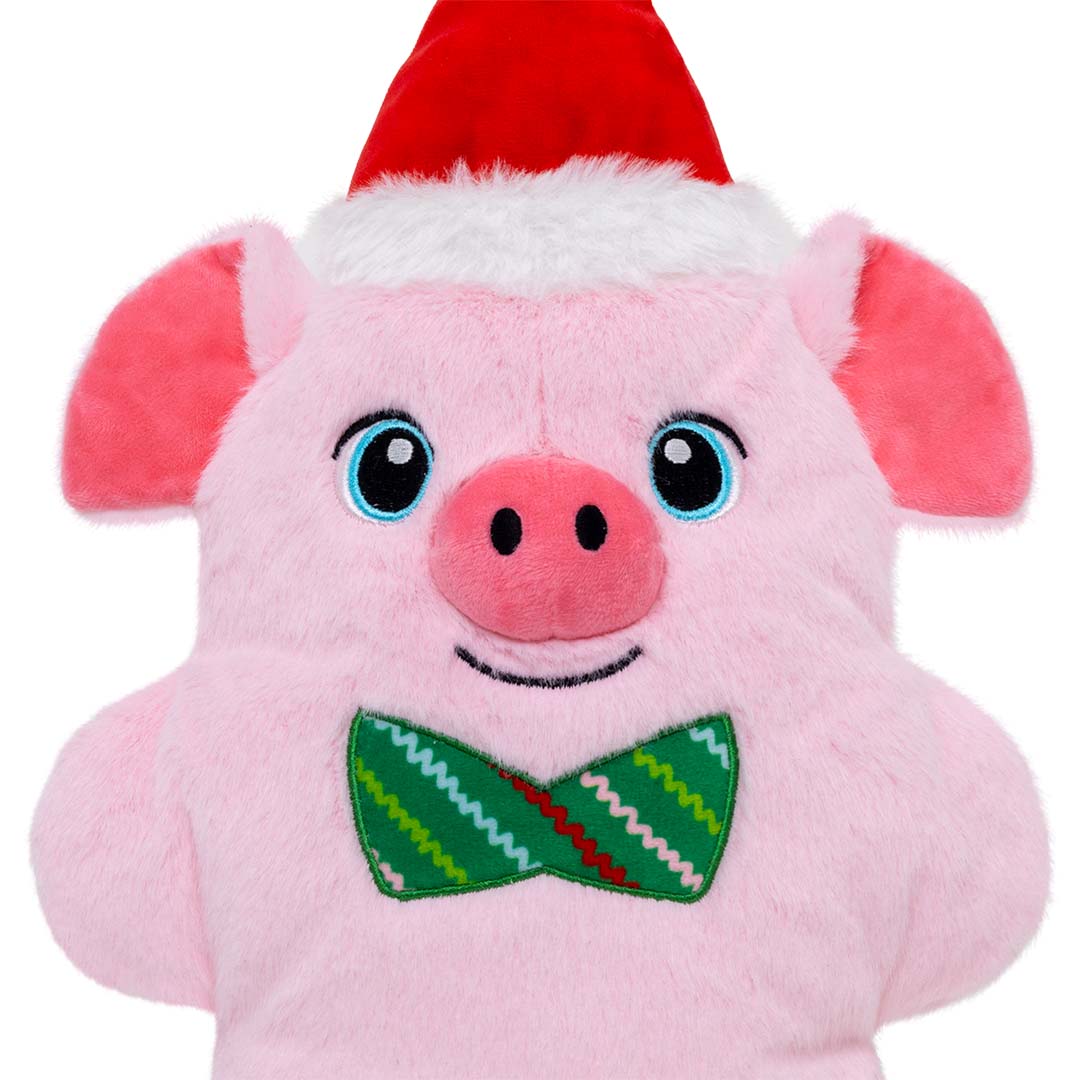 KONG Holiday Snuzzles Pig Rosa - Detail 3