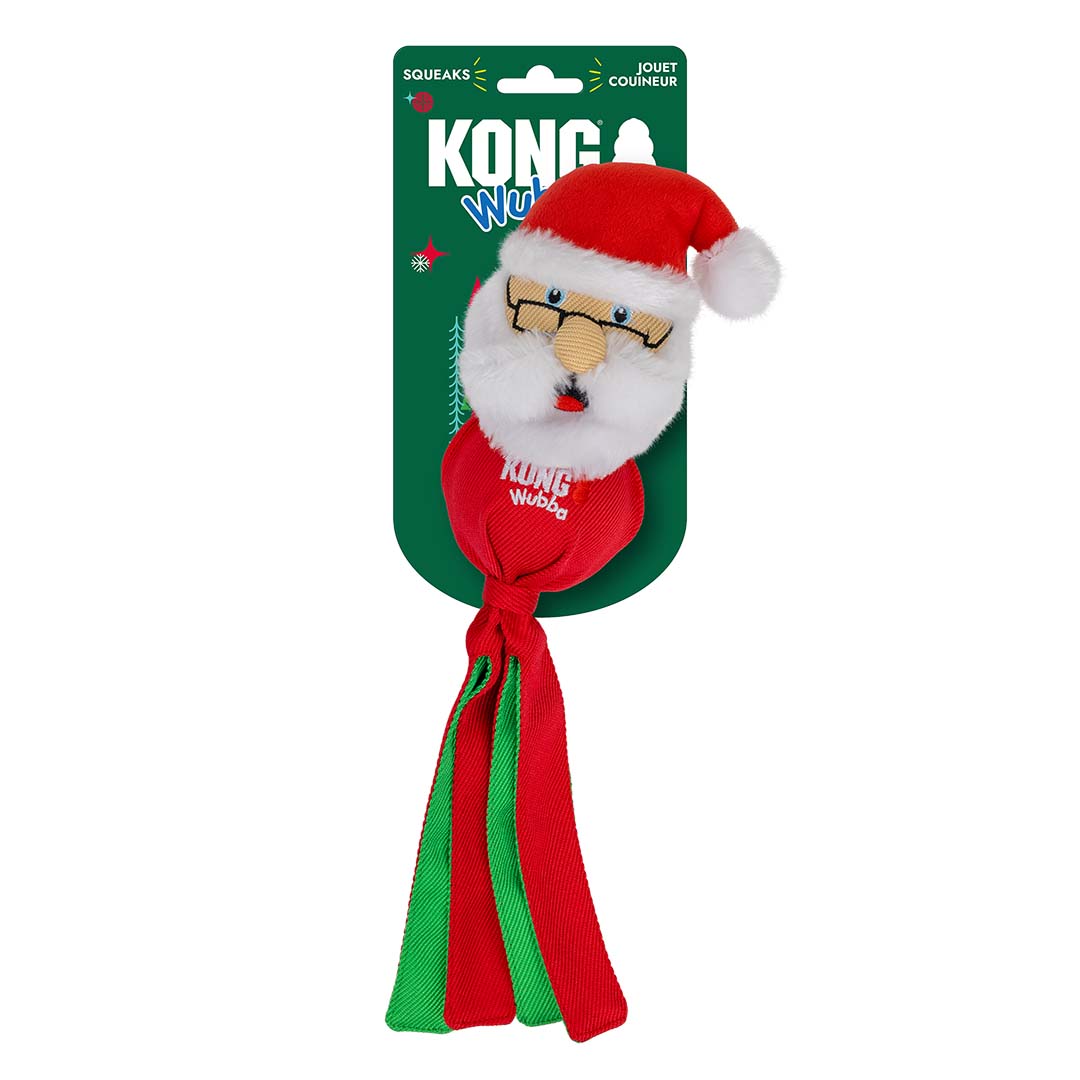 KONG Holiday Wubba RS Gemengde kleuren - Facing
