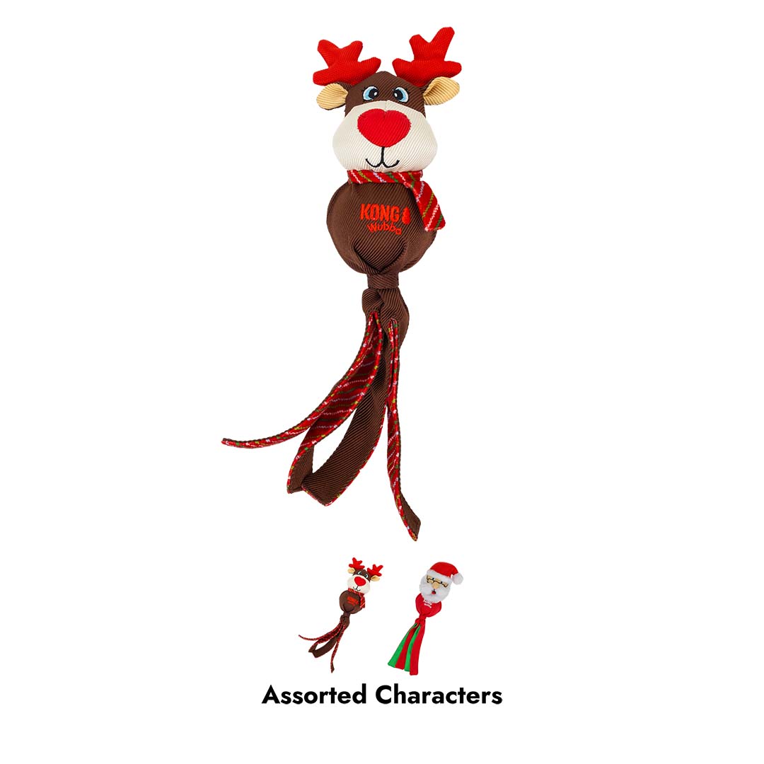 KONG Holiday Wubba RS Gemengde kleuren - Product shot