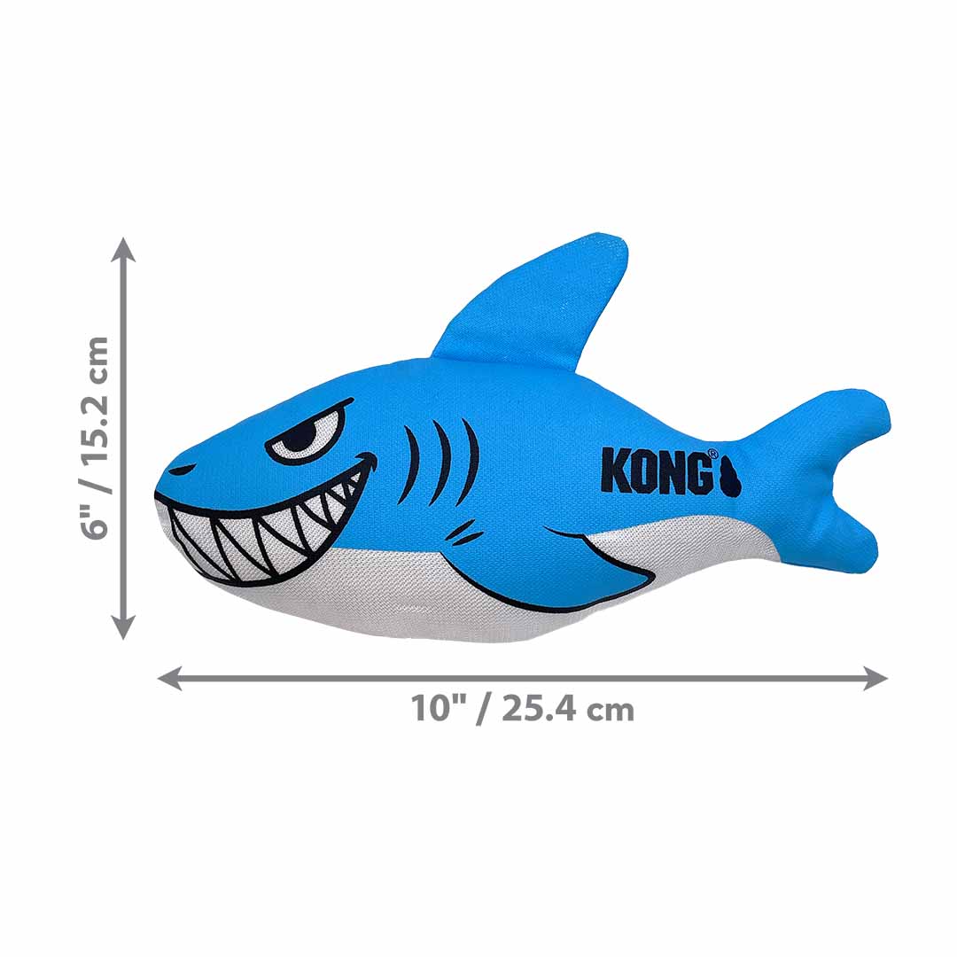 KONG Maxx Shark Blauw/wit - Detail 1