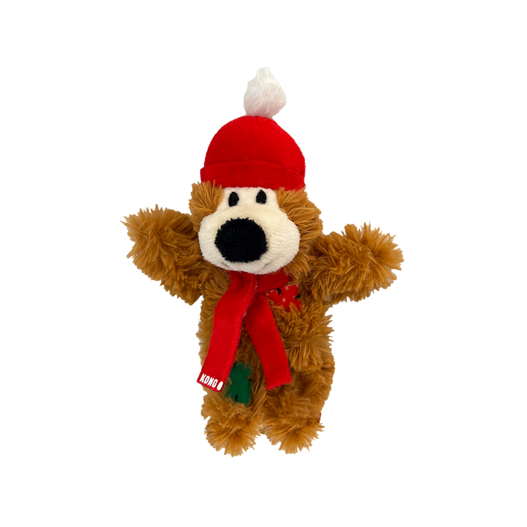 KONG CAT Holiday Softies Bear gemischte farben - Product shot