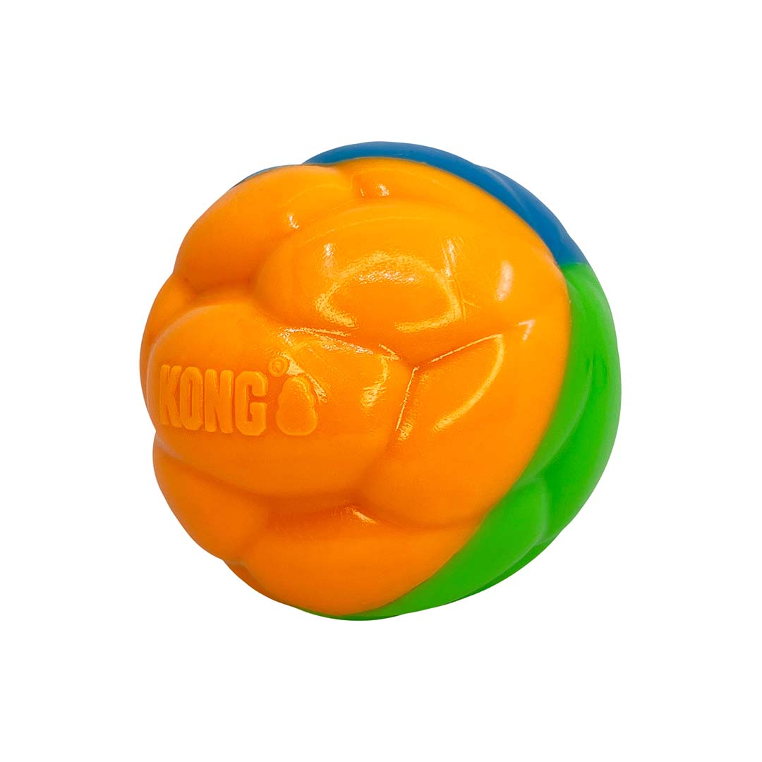KONG Twistz High-Viz Ball Meerkleurig - Product shot